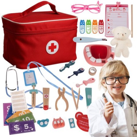 Kruzzel Zestaw małego doktora Kruzzel 24782 Kruzzel Zestaw małego doktora Kruzzel 24782