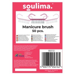 Soulima Szczoteczka do manicure- 50szt. Soulima 25732
