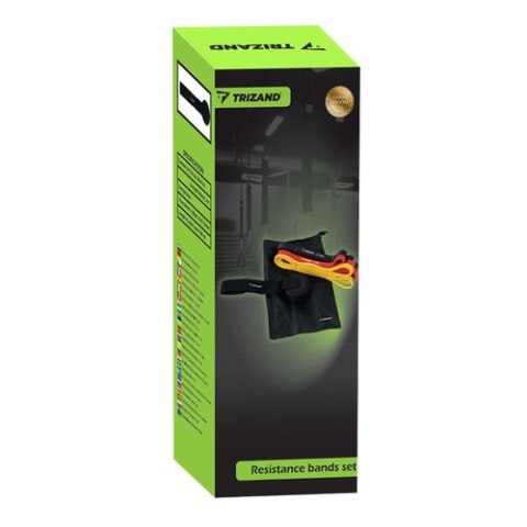 Trizand Zestaw gum do ćwiczeń - 3szt. Trizand 25879 Trizand Zestaw gum do ćwiczeń - 3szt. Trizand 25879
