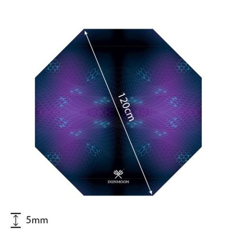 Dunmoon Mata gamingowa pod fotel 8-kątna Dunmoon 25955 Dunmoon Mata gamingowa pod fotel 8-kątna Dunmoon 25955