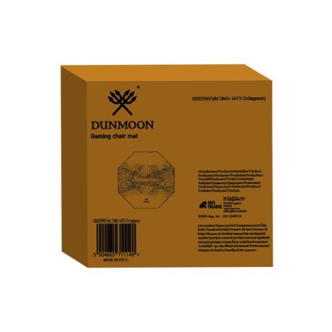 Dunmoon Mata gamingowa pod fotel 8-kątna Dunmoon 25955 Dunmoon Mata gamingowa pod fotel 8-kątna Dunmoon 25955