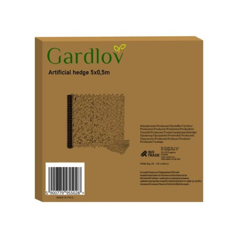 Gardlov Żywopłot sztuczny na balkon 5x0,5m Gardlov 25342 Gardlov Żywopłot sztuczny na balkon 5x0,5m Gardlov 25342