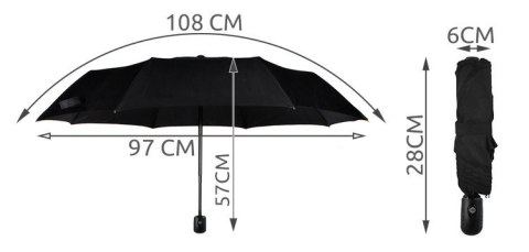Malatec Parasol składany 110cm Malatec Parasol składany 110cm