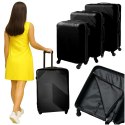 Trizand Zestaw walizek 3w1- czarne Trizand 26661