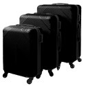 Trizand Zestaw walizek 3w1- czarne Trizand 26661