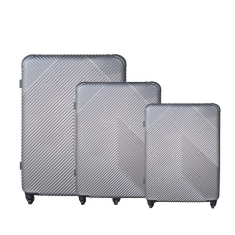Trizand Zestaw walizek 3w1- szare Trizand 26662 Trizand Zestaw walizek 3w1- szare Trizand 26662