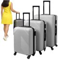 Trizand Zestaw walizek 3w1- szare Trizand 26662