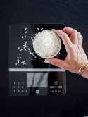 ELDOM Waga kuchenna elektroniczna LCD z pomiarem wartości odżywczych ELDOM