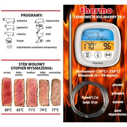 METEO Precyzyjny termometr kulinarny METEO TK-1