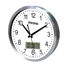 METEO Zegar ścienny METEO ZP8 z termometrem, higrometrem i pogodynką