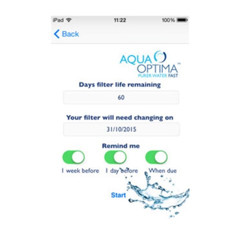 TRIWATER Dzbanek do wody Aqua Optima Oria 2,8l + filtr 60 dni + bidon 600ml TRIWATER Dzbanek do wody Aqua Optima Oria 2,8l + filtr 60 dni + bidon 600ml