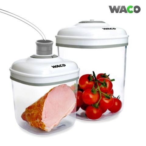 WACO Zestaw do próżniowego pakowania żywności 2 sztuki WACO WACO Zestaw do próżniowego pakowania żywności 2 sztuki WACO
