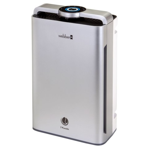 WEBBER Oczyszczacz powietrza WEBBER AP9700 WI-FI srebrny WEBBER Oczyszczacz powietrza WEBBER AP9700 WI-FI srebrny