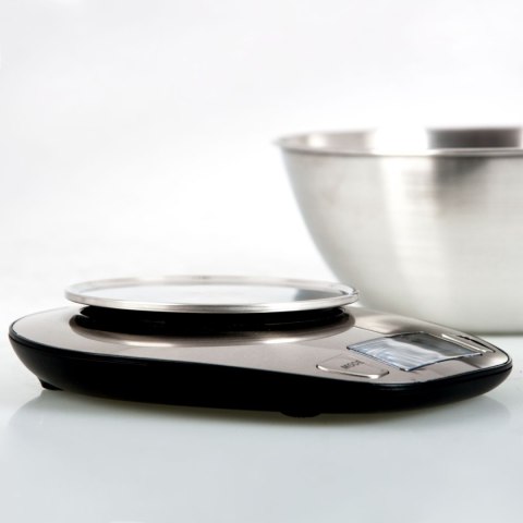 ELDOM Elektroniczna waga kuchenna z miską ELDOM WK320S stalowa