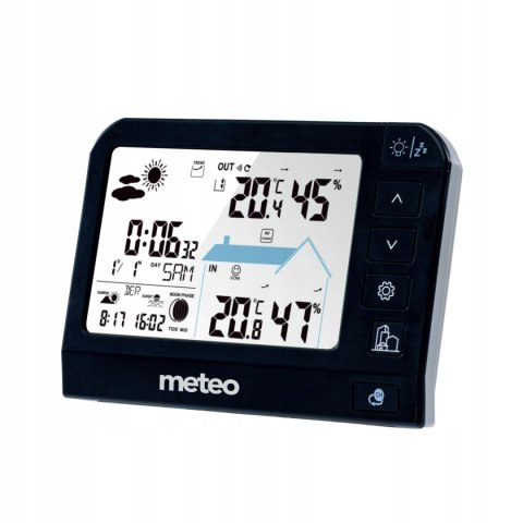 METEO STACJA POGODOWA METEO SP204 POGODYNKA HIGROMETR CZUJNIK ZEWNĘTRZNY DCF METEO STACJA POGODOWA METEO SP204 POGODYNKA HIGROMETR CZUJNIK ZEWNĘTRZNY DCF