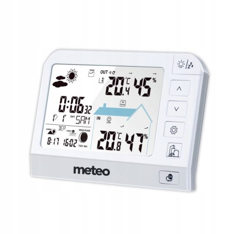 METEO STACJA POGODOWA METEO SP204 POGODYNKA HIGROMETR CZUJNIK ZEWNĘTRZNY DCF METEO STACJA POGODOWA METEO SP204 POGODYNKA HIGROMETR CZUJNIK ZEWNĘTRZNY DCF