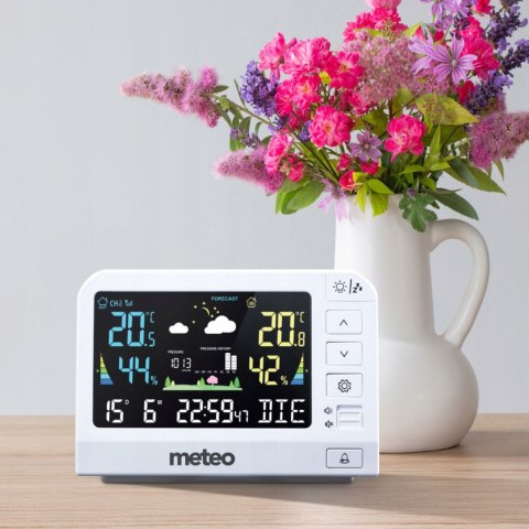 METEO STACJA POGODOWA METEO SP205 POGODYNKA HIGROMETR CZUJNIK ZEWNĘTRZNY DCF METEO STACJA POGODOWA METEO SP205 POGODYNKA HIGROMETR CZUJNIK ZEWNĘTRZNY DCF