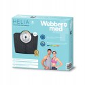 Webber Med Klasyczna Waga Łazienkowa MECHANICZNA Analogowa do 180 KG CZARNA WEBBER BMI