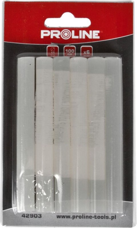 42903 Klej w laskach 11mm, L:100mm, 6 sztuk, Proline 42903 Klej w laskach 11mm, L:100mm, 6 sztuk, Proline
