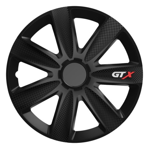 Kołpak samochodowy carbon czarny gtx carbon 14" cali Kołpak samochodowy carbon czarny gtx carbon 14" cali