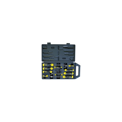 650052 Zestaw wkrętaków Cushion Grip 10 elementów, PŁ+PH, Stanley 65-005 650052 Zestaw wkrętaków Cushion Grip 10 elementów, PŁ+PH, Stanley 65-005