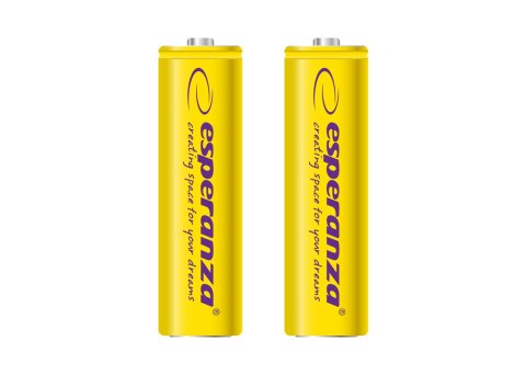 EZA103Y Akumulatorki Ni-Mh AA 2000mAh 2 sztuki żółte Esperanza EZA103Y Akumulatorki Ni-Mh AA 2000mAh 2 sztuki żółte Esperanza