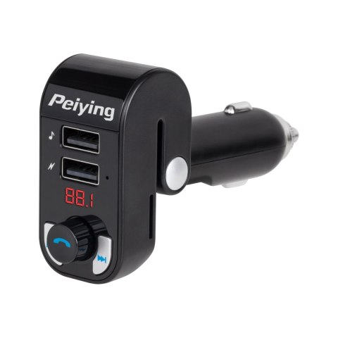 Transmiter samochodowy z funkcją bluetooth (2 gniazda USB) Transmiter samochodowy z funkcją bluetooth (2 gniazda USB)