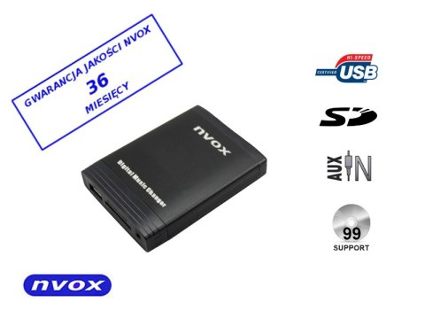 Zmieniarka cyfrowa emulator mp3 usb sd mazda 2014 z can bus