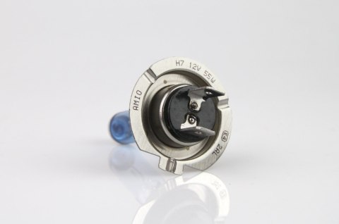 Żarówka halogenowa h7 12v 55w filtr uv (e8) super white amio-01157 Żarówka halogenowa h7 12v 55w filtr uv (e8) super white amio-01157