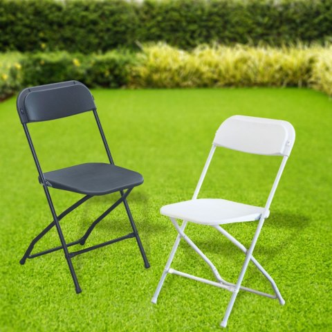 GARDENSELECT Krzesło cateringowe składane NIC-Y49 BIAŁE GARDENSELECT Krzesło cateringowe składane NIC-Y49 BIAŁE