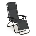 GARDENSELECT LEŻAK FOTEL OGRODOWY PLAŻOWY SKŁADANY CHILL