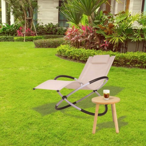 GARDENSELECT Leżak ogrodowy, beżowy IBIZA GARDENSELECT Leżak ogrodowy, beżowy IBIZA