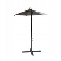 GARDENSELECT PARASOL OGRODOWY DUŻY SOLIDNY SKŁADANY 2,7 M Z WYSIĘGNIKIEM REGULACJA XXL