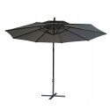 GARDENSELECT PARASOL OGRODOWY DUŻY SOLIDNY SKŁADANY 2,7 M Z WYSIĘGNIKIEM REGULACJA XXL