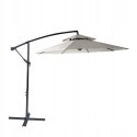 GARDENSELECT PARASOL OGRODOWY DUŻY SOLIDNY SKŁADANY 2,7 M Z WYSIĘGNIKIEM REGULACJA XXL