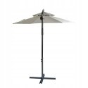 GARDENSELECT PARASOL OGRODOWY DUŻY SOLIDNY SKŁADANY 2,7 M Z WYSIĘGNIKIEM REGULACJA XXL