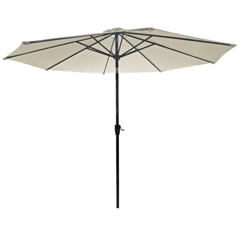 GARDENSELECT PARASOL OGRODOWY DUŻY SOLIDNY SKŁADANY 3 M Z KORBKĄ REGULACJA XL ECRU GARDENSELECT PARASOL OGRODOWY DUŻY SOLIDNY SKŁADANY 3 M Z KORBKĄ REGULACJA XL ECRU