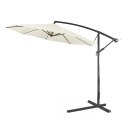 GARDENSELECT PARASOL OGRODOWY DUŻY SOLIDNY SKŁADANY SOLA BEŻ