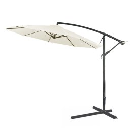 GARDENSELECT PARASOL OGRODOWY DUŻY SOLIDNY SKŁADANY SOLA BEŻ