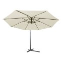 GARDENSELECT PARASOL OGRODOWY DUŻY SOLIDNY SKŁADANY SOLA BEŻ