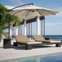 GARDENSELECT PARASOL OGRODOWY DUŻY SOLIDNY SKŁADANY SOLA BEŻ