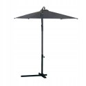 GARDENSELECT PARASOL OGRODOWY DUŻY SOLIDNY SKŁADANY SOLA SZARY