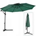 GARDENSELECT PARASOL OGRODOWY DUŻY SOLIDNY SKŁADANY SOLA ZIELONY