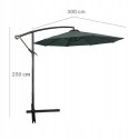 GARDENSELECT PARASOL OGRODOWY DUŻY SOLIDNY SKŁADANY SOLA ZIELONY