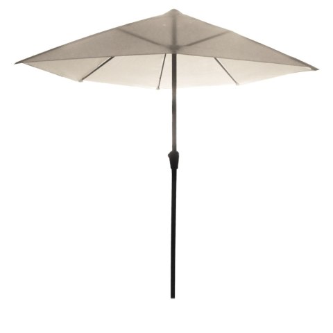 GARDENSELECT PARASOL OGRODOWY ŚCIENNY DUŻY SOLIDNY SKŁADANY 2,7 M Z KORBKĄ ECRU GARDENSELECT PARASOL OGRODOWY ŚCIENNY DUŻY SOLIDNY SKŁADANY 2,7 M Z KORBKĄ ECRU