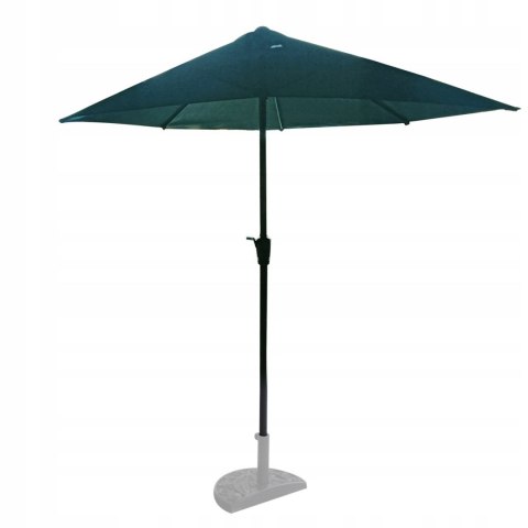 GARDENSELECT PARASOL OGRODOWY ŚCIENNY DUŻY SOLIDNY SKŁADANY 2,7 M Z KORBKĄ ZIELONY GARDENSELECT PARASOL OGRODOWY ŚCIENNY DUŻY SOLIDNY SKŁADANY 2,7 M Z KORBKĄ ZIELONY