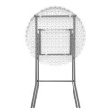 GARDENSELECT Stół Nuforma Cateringowy okrągły 80 x 80 x 110 cm