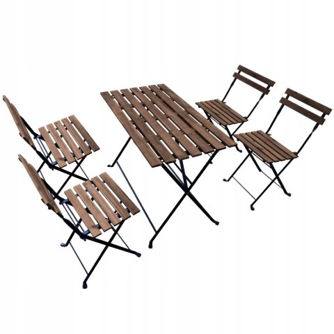 GARDENSELECT ZESTAW MEBLI OGRODOWYCH STOLIK KRZESŁA KOMPLET MEBLI NA TARAS OGRÓD BALKON GARDENSELECT ZESTAW MEBLI OGRODOWYCH STOLIK KRZESŁA KOMPLET MEBLI NA TARAS OGRÓD BALKON