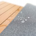 GARDENSELECT ZESTAW MEBLI OGRODOWYCH narożnik sofa stolik LEKKI komplet gród ALUMINIUM