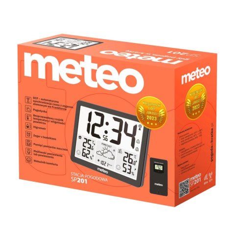 METEO STACJA POGODOWA Z DCF METEO SP201 Z POGODYNKA METEO STACJA POGODOWA Z DCF METEO SP201 Z POGODYNKA